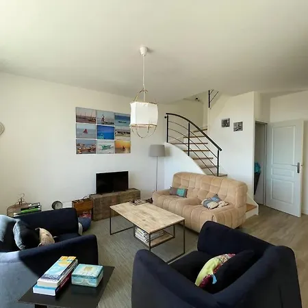 Сasa de vacaciones Pornichétine Pour 8 Personnes Face à L'océan Et à 100m Du Marché *