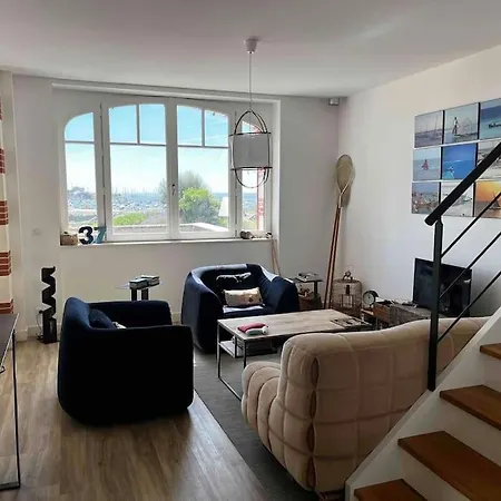 Сasa de vacaciones Pornichétine Pour 8 Personnes Face à L'océan Et à 100m Du Marché