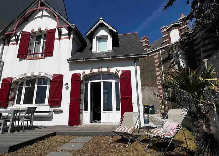 Pornichetine Pour 8 Personnes Face A L'ocean Et A 100m Du Marche *