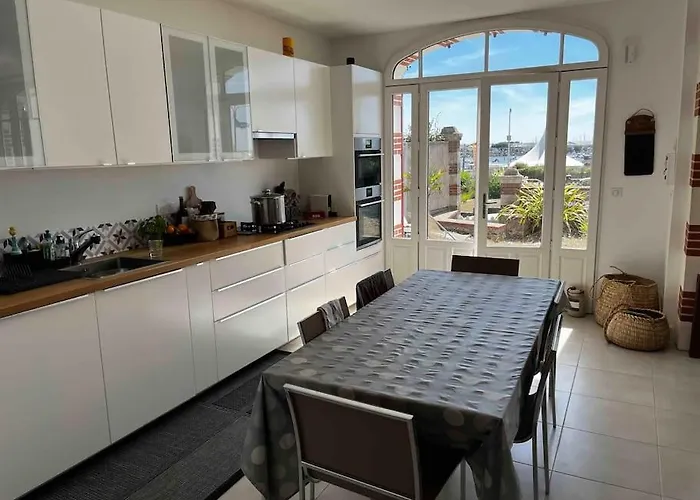 Pornichetine Pour 8 Personnes Face A L'ocean Et A 100m Du Marche Prázdninový dům