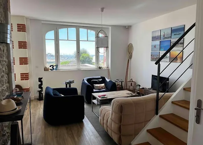 Prázdninový dům Pornichetine Pour 8 Personnes Face A L'ocean Et A 100m Du Marche